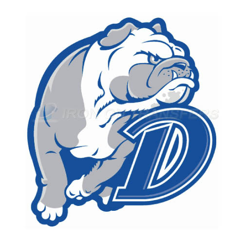 Drake Bulldogs Iron-on Stickers (Heat Transfers)NO.4277